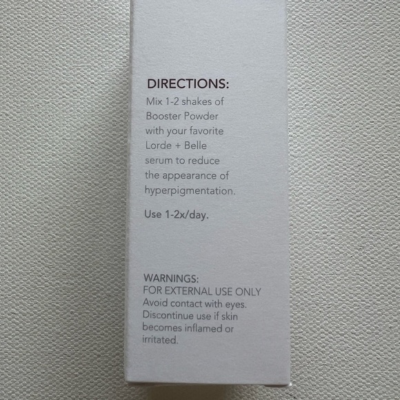 NWT Lorde & Belle Spot Reducing Booster 0.1 Oz RETAIL $59 (E2) - Picture 3 of 4